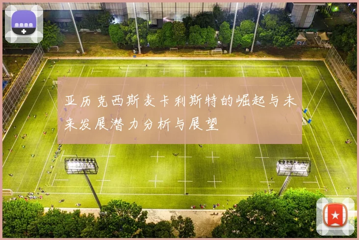 亚历克西斯麦卡利斯特的崛起与未来发展潜力分析与展望